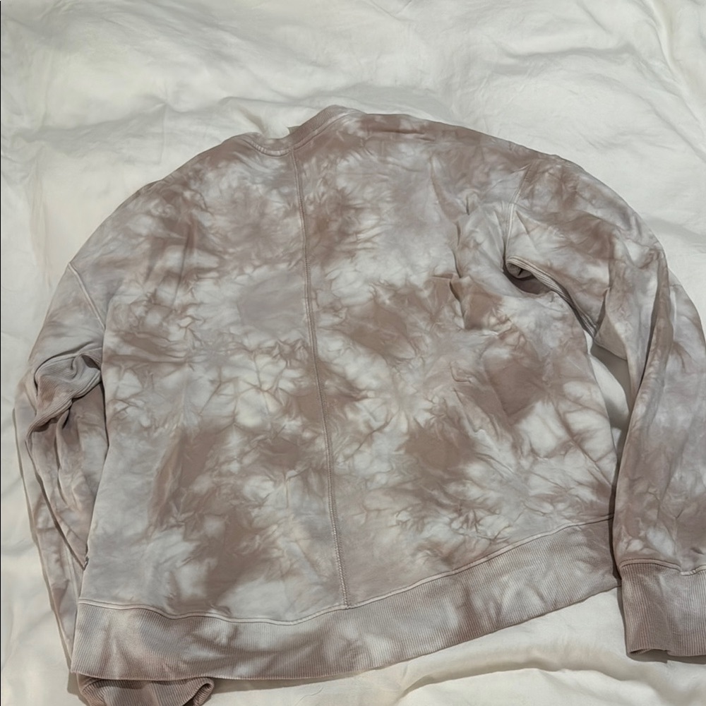 All in Motion Tie-Dye Lounge Set in Brown and White - Picture 7 of 7